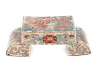 A Chinese Famille Rose Porcelain Ink Stand