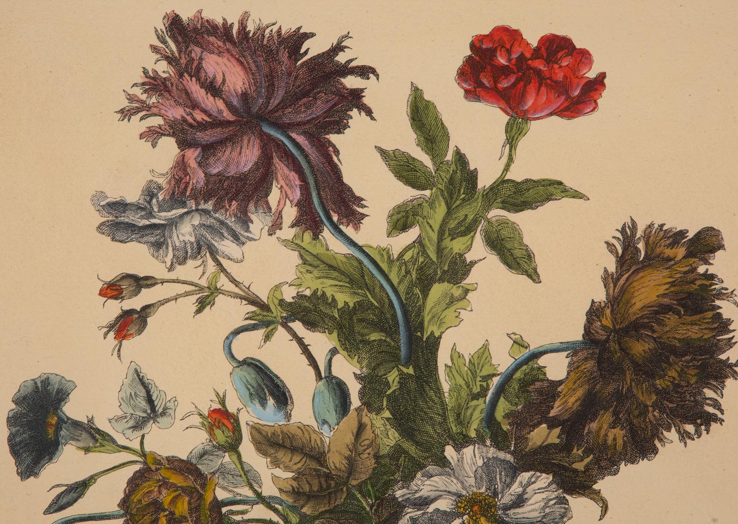Two Pairs of Botanical Prints — 20TH CENTURY