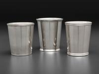 Three American Silver Julep Cups