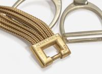 A Two-Tone 18K Gold Hermès Bracelet
