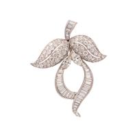 DIAMOND PENDANT/BROOCH