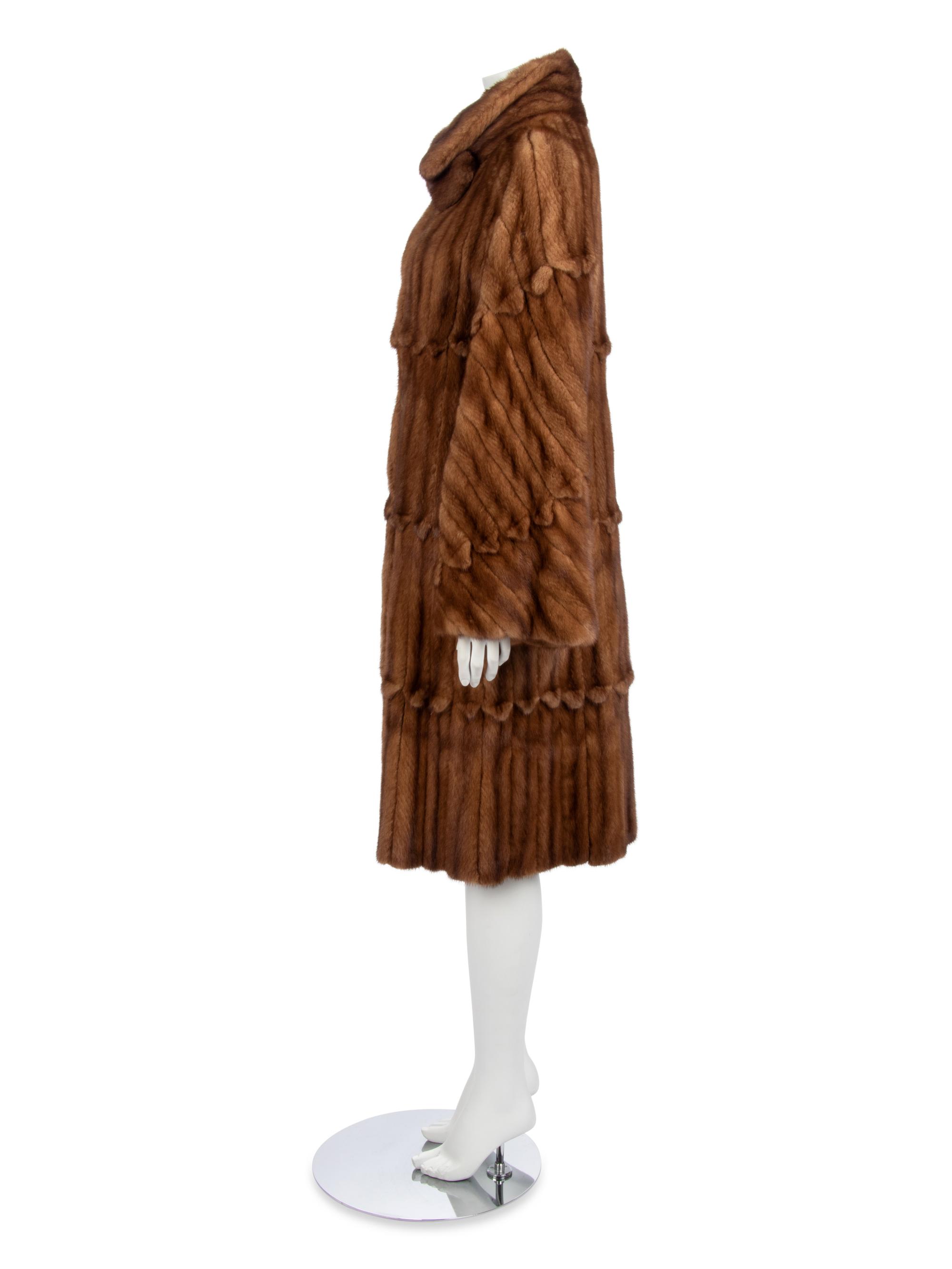 J. Mendel Wild Type Mink Coat, c.2015