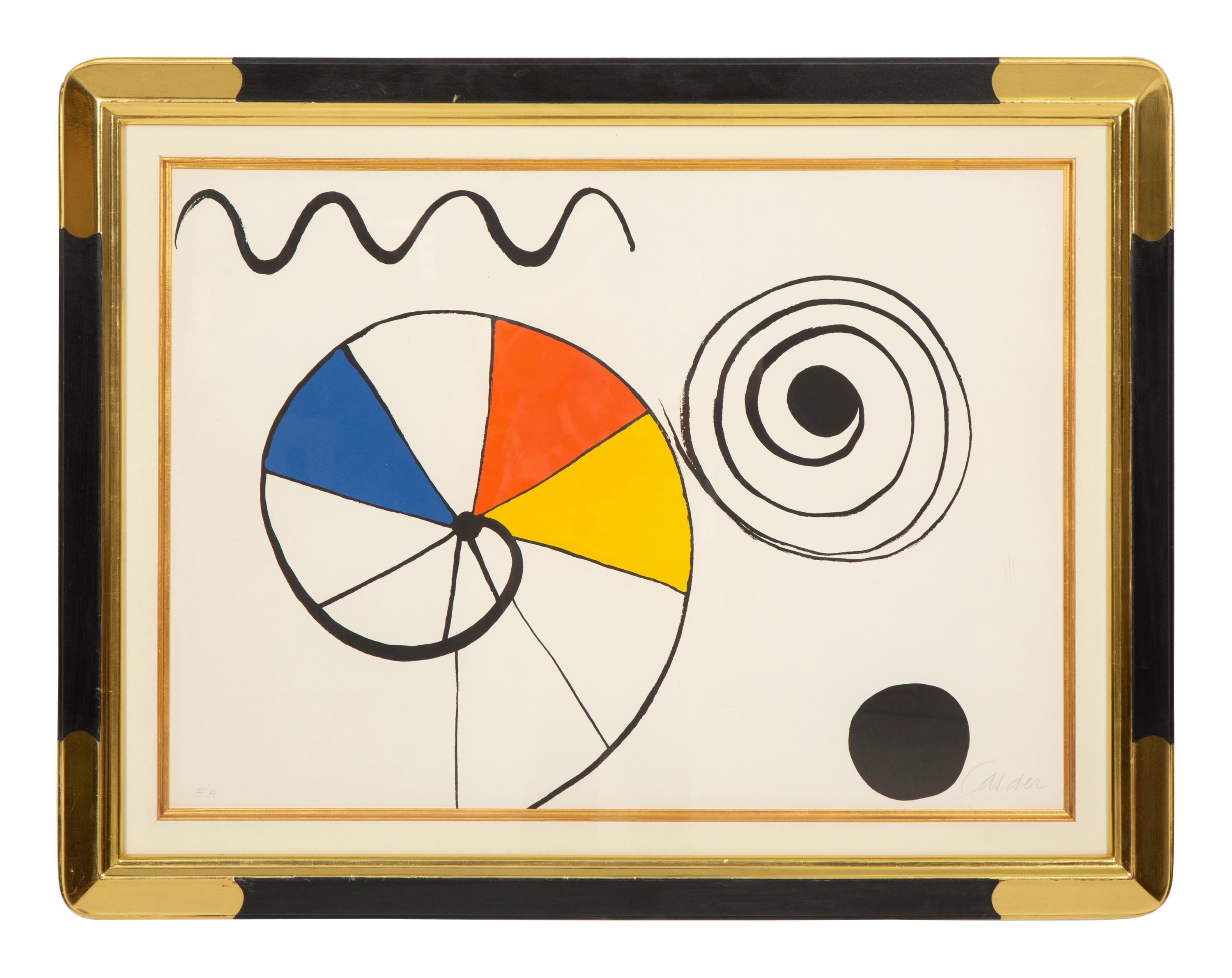 Spirale en trois couleurs, ca. 1960