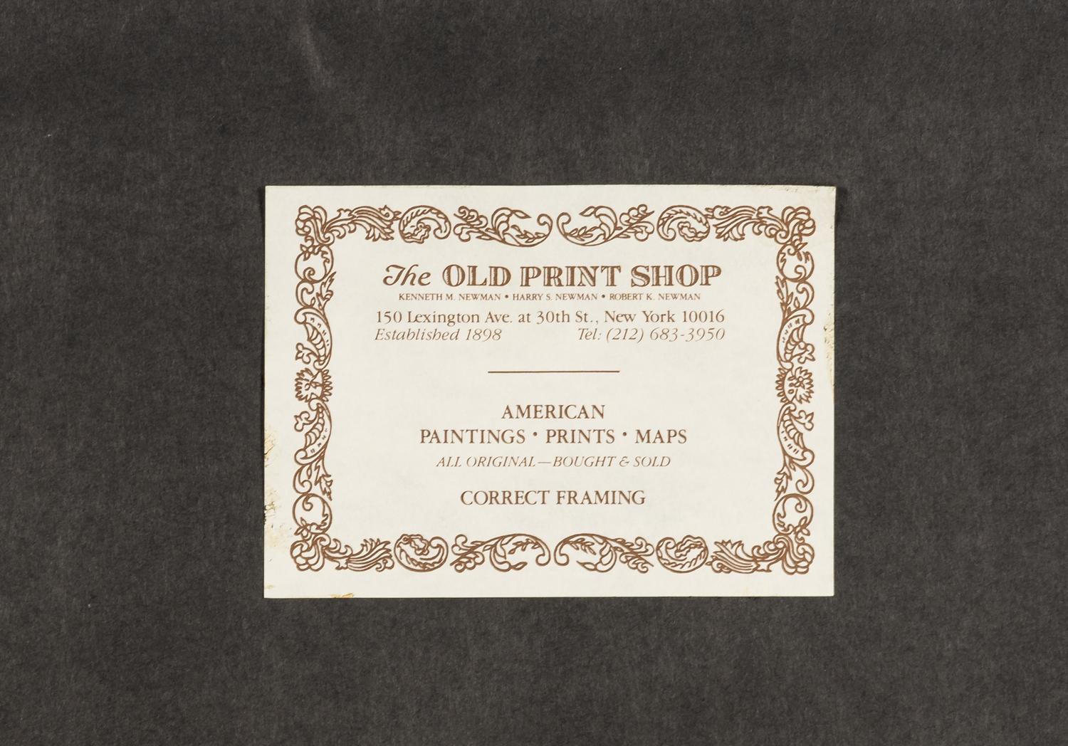CURRIER, Nathaniel, publisher -- After Louis Maurer