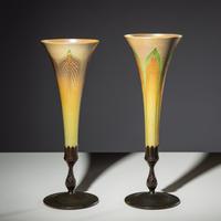 Near pair of vases