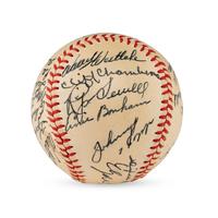 A 1949 Pittsburgh Pirates Team Signed Autograph Baseball (Beckett Authentication Services)