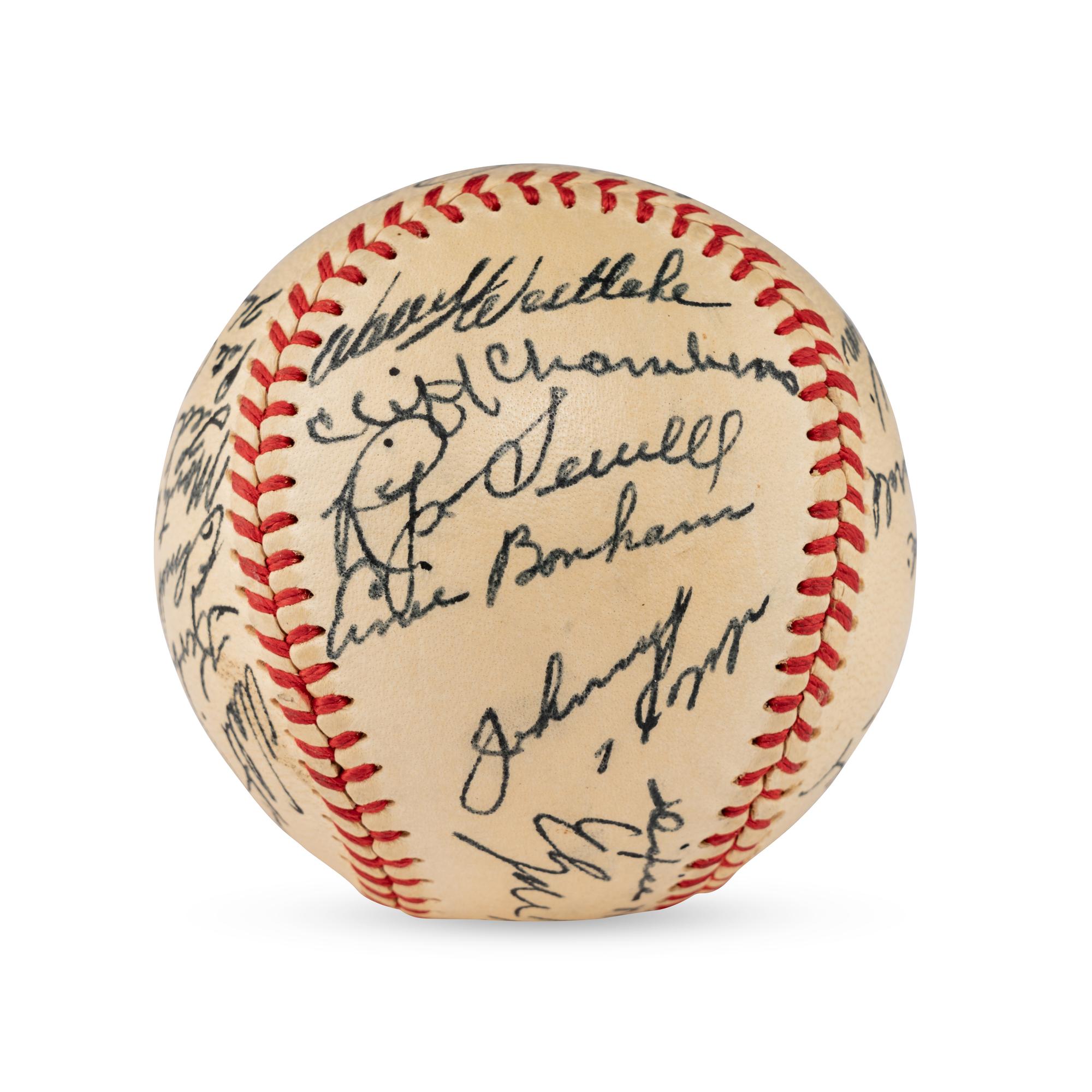 A 1949 Pittsburgh Pirates Team Signed Autograph Baseball (Beckett Authentication Services)