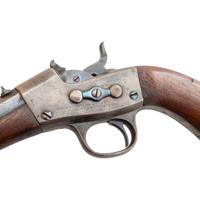 *Remington Model 1867 Rolling Block Navy Pistol Altered to .22RF.