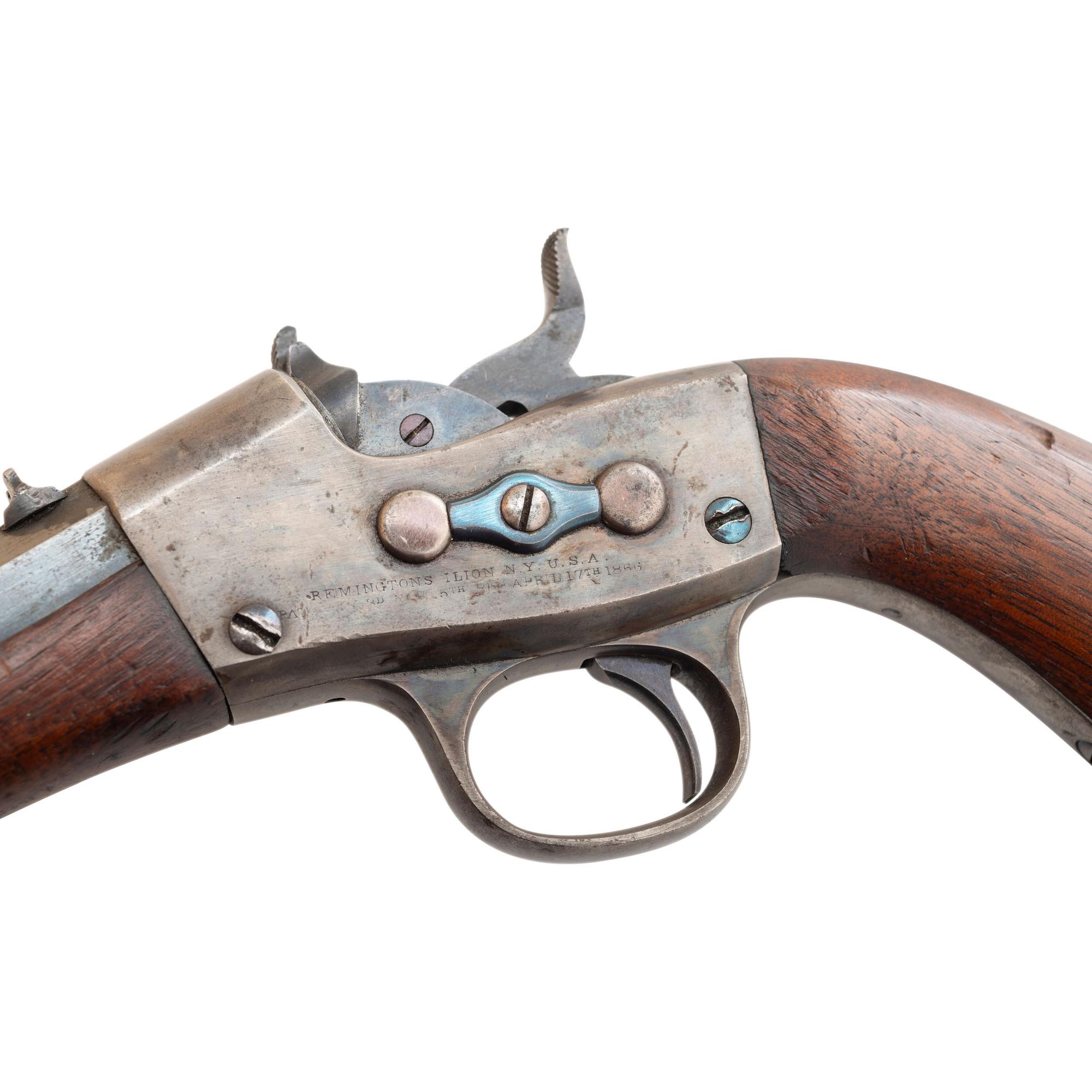 *Remington Model 1867 Rolling Block Navy Pistol Altered to .22RF.