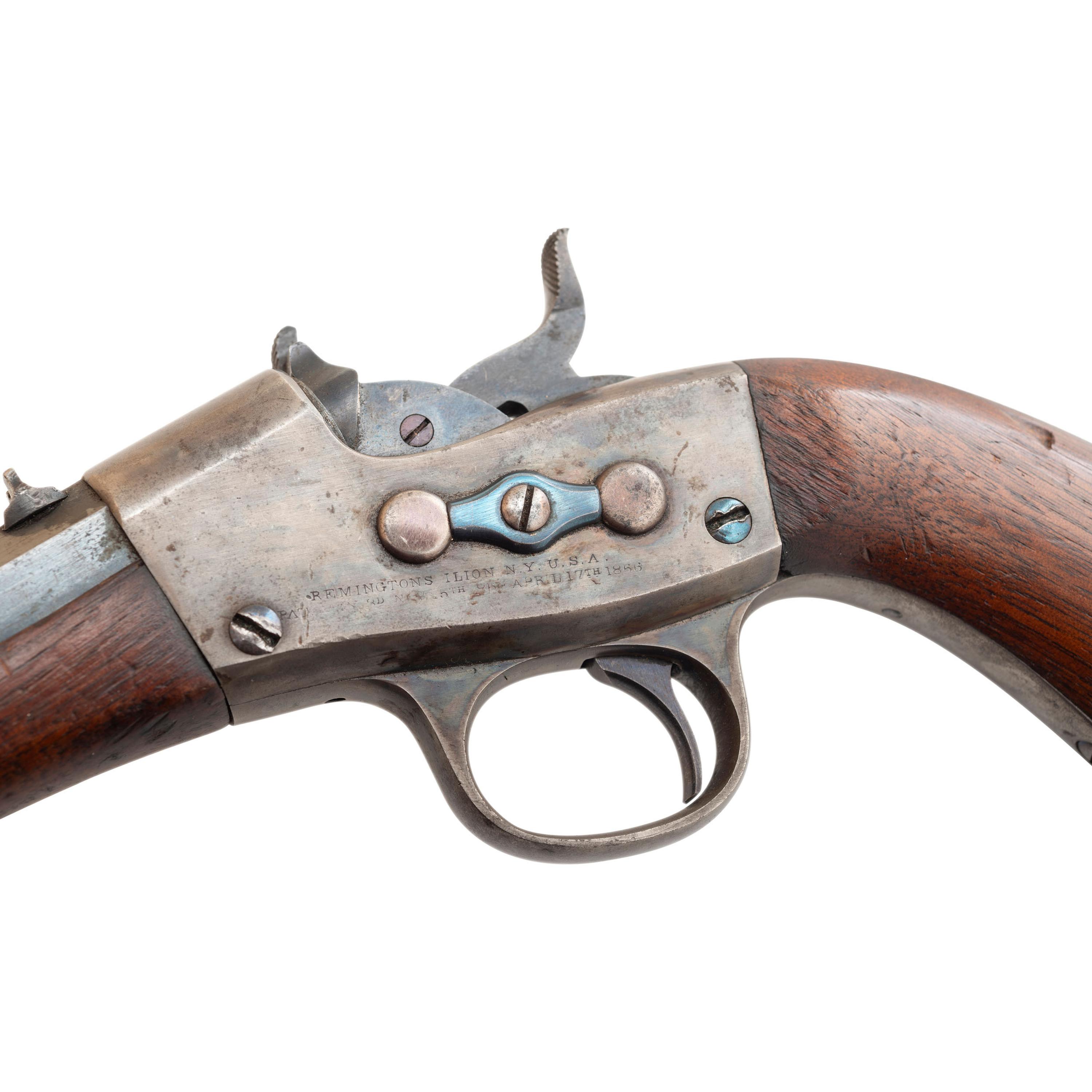 *Remington Model 1867 Rolling Block Navy Pistol Altered to .22RF.