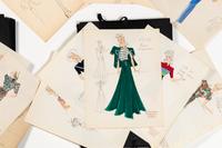 Five Collections of Fashion Illustrations, 1938-1945