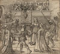 Masquerade Dance with Torches (from Freydal)