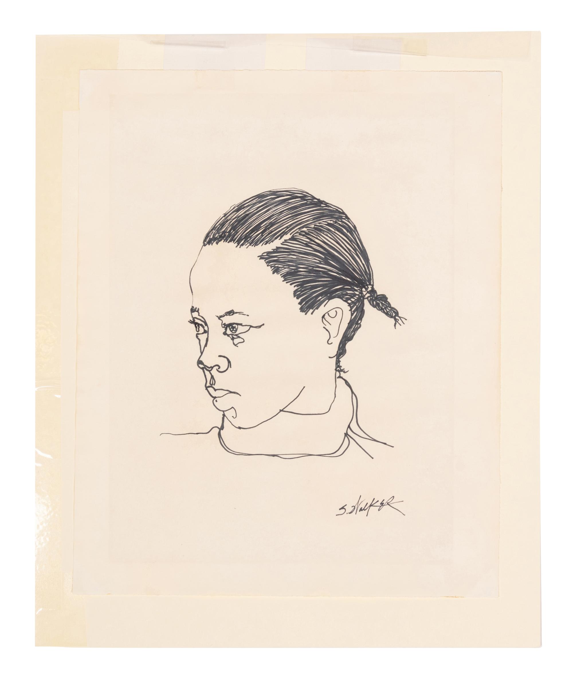 Portrait of a Girl , c. 1980