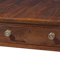 A Regency Inlaid Rosewood and Mahogany Sofa Table