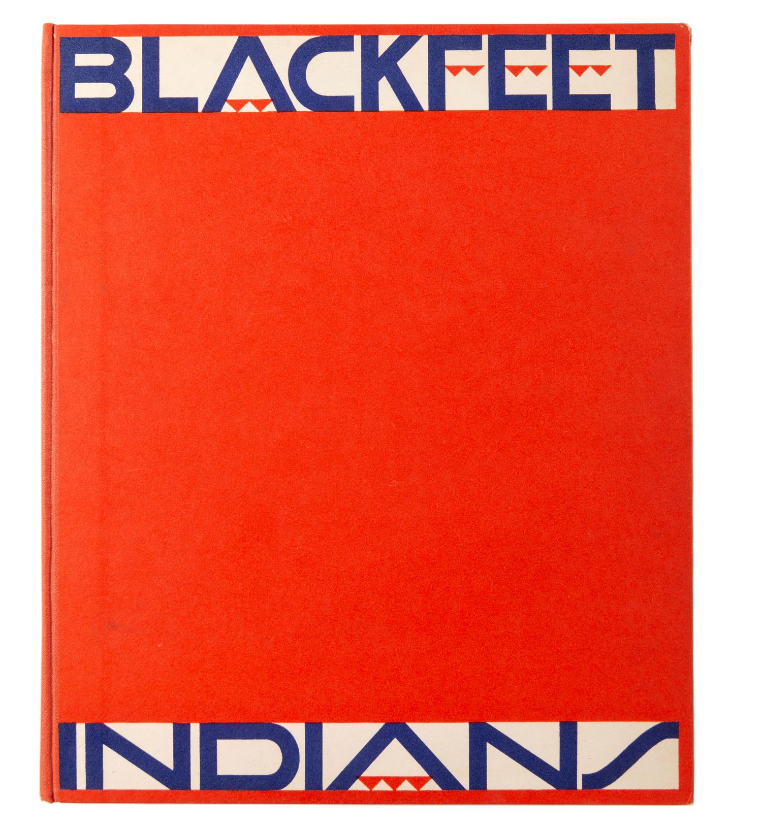 Linderman, Frank B. Blackfeet Indians . Pictures by Winold Reiss. St. Paul, MN: Great Northern Rwy., 1935.