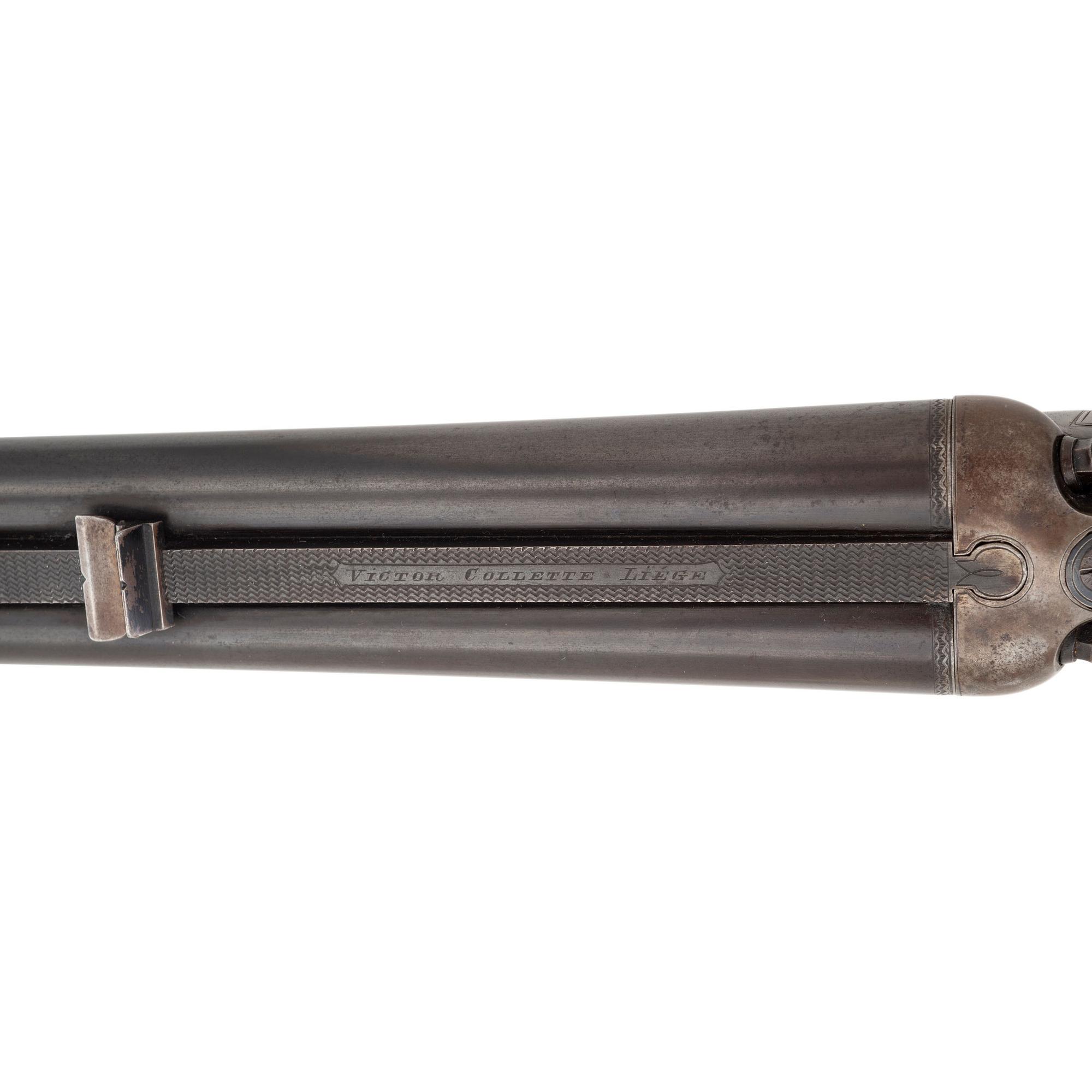SxS Cape Gun by Victor Collete of Liege in .360 Express and 16 Gauge