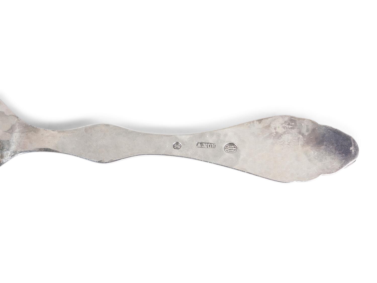 A Group of Silver Serving Flatware