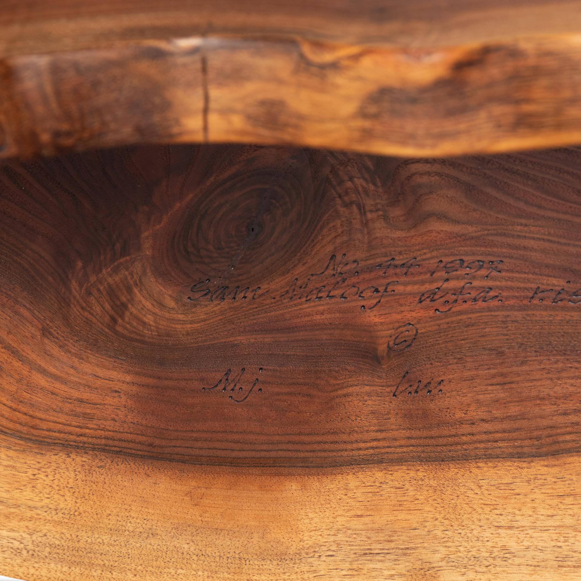Important Live-Edge Bench, 1997