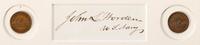 [CIVIL WAR - SPANISH AMERICAN WAR]. 9 autographs of Naval officers and generals, incl. ANDERSON.