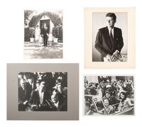 [POLITICS]. A group of presidential and vice presidential autographs and memorabilia, including TAFT, HARDING, COOLIDGE, HOOVER, TRUMAN, and FORD.