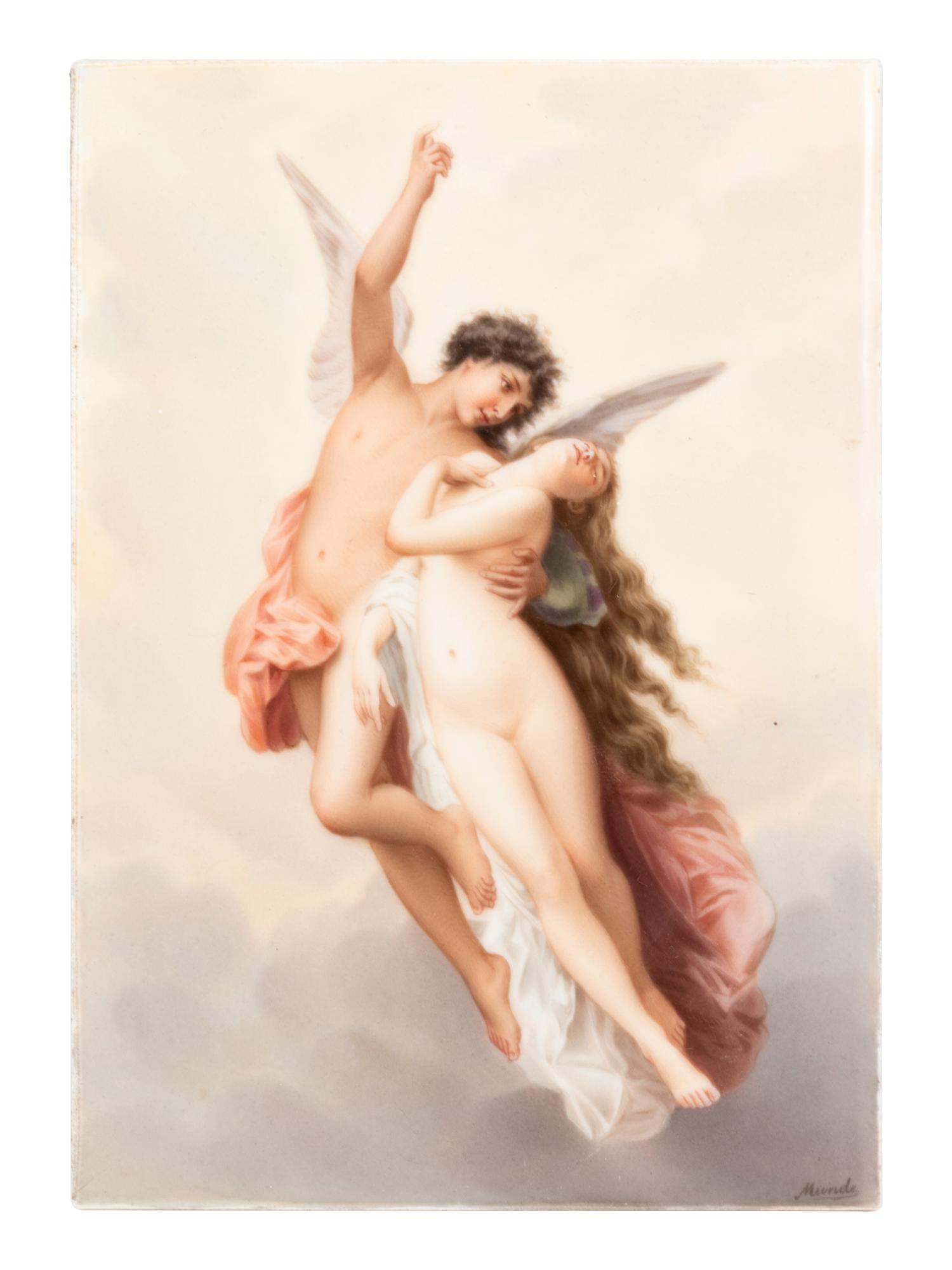 A Berlin (K.P.M.) Painted Porcelain Plaque
