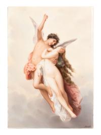 A Berlin (K.P.M.) Painted Porcelain Plaque
