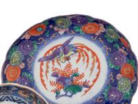 39 Japanese Imari and Kutani Porcelain Bowls, Plates, and Chargers