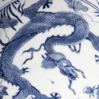 A Chinese Blue and White Porcelain Charger