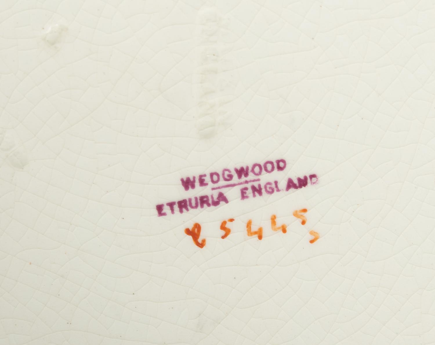 A Set of Nine Wedgwood Etruria Plates