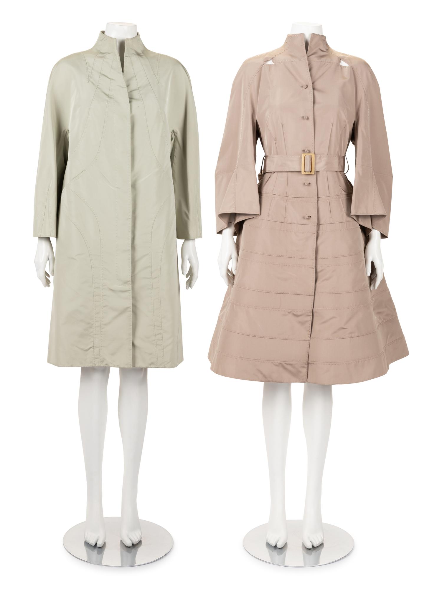 Two Chado Ralph Rucci Silk Taffeta Jackets, 2000-10s