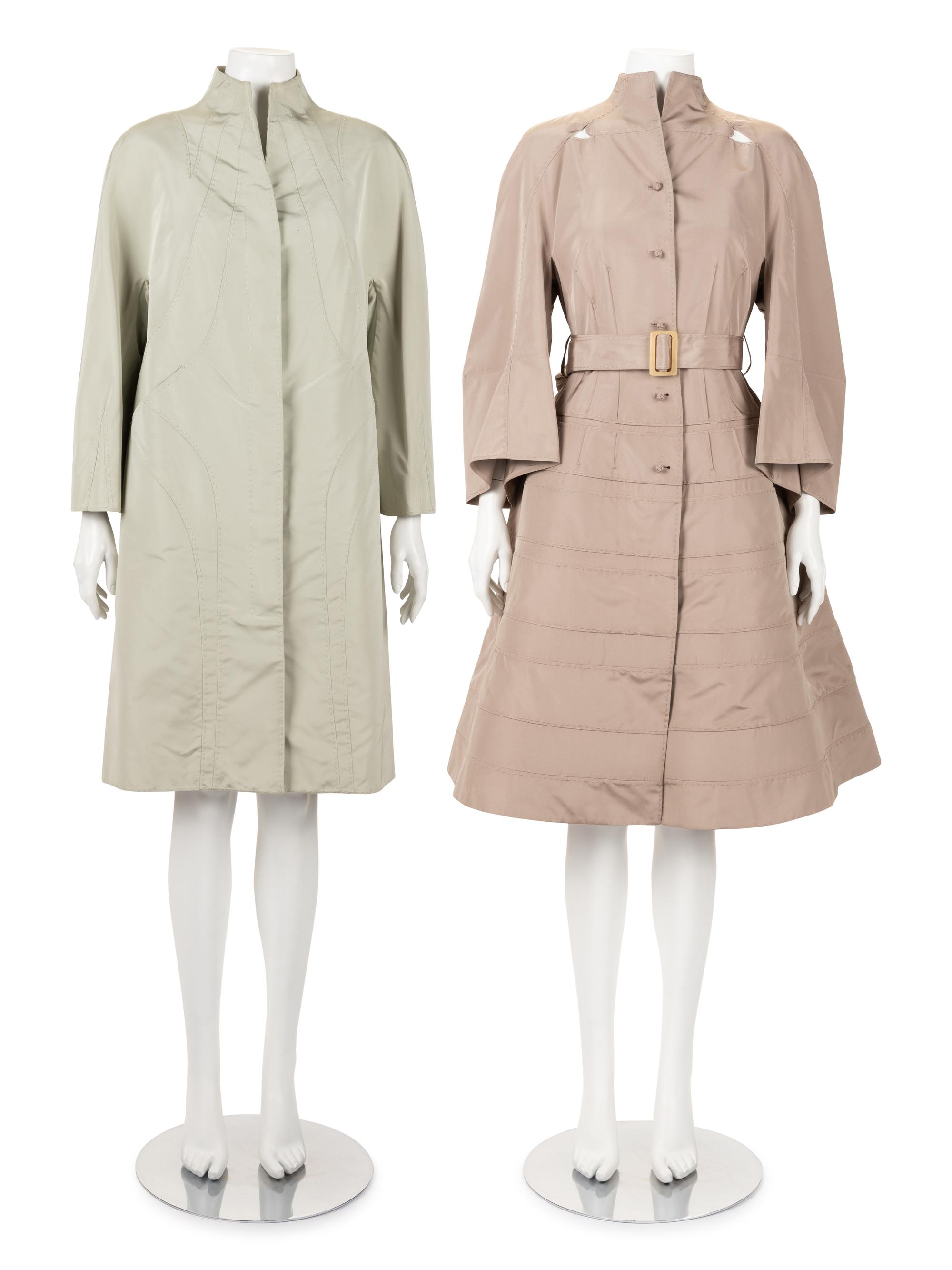 Two Chado Ralph Rucci Silk Taffeta Jackets, 2000-10s