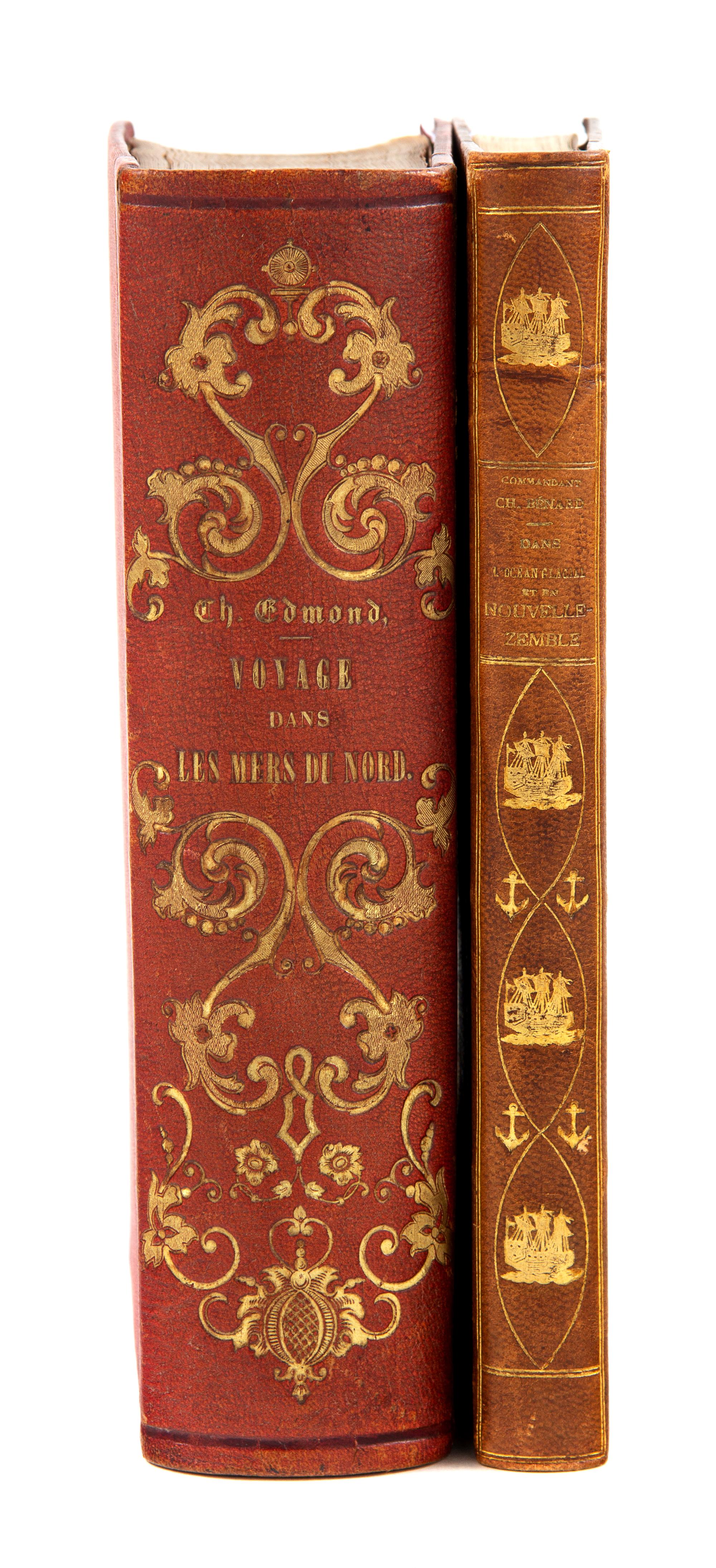 [ARCTIC EXPLORATION - FRENCH]. CHOJECKI, Karol Edmond (1822-1899). Voyages dans les Mers du Nord a bord de la corvette La Reine Hortens