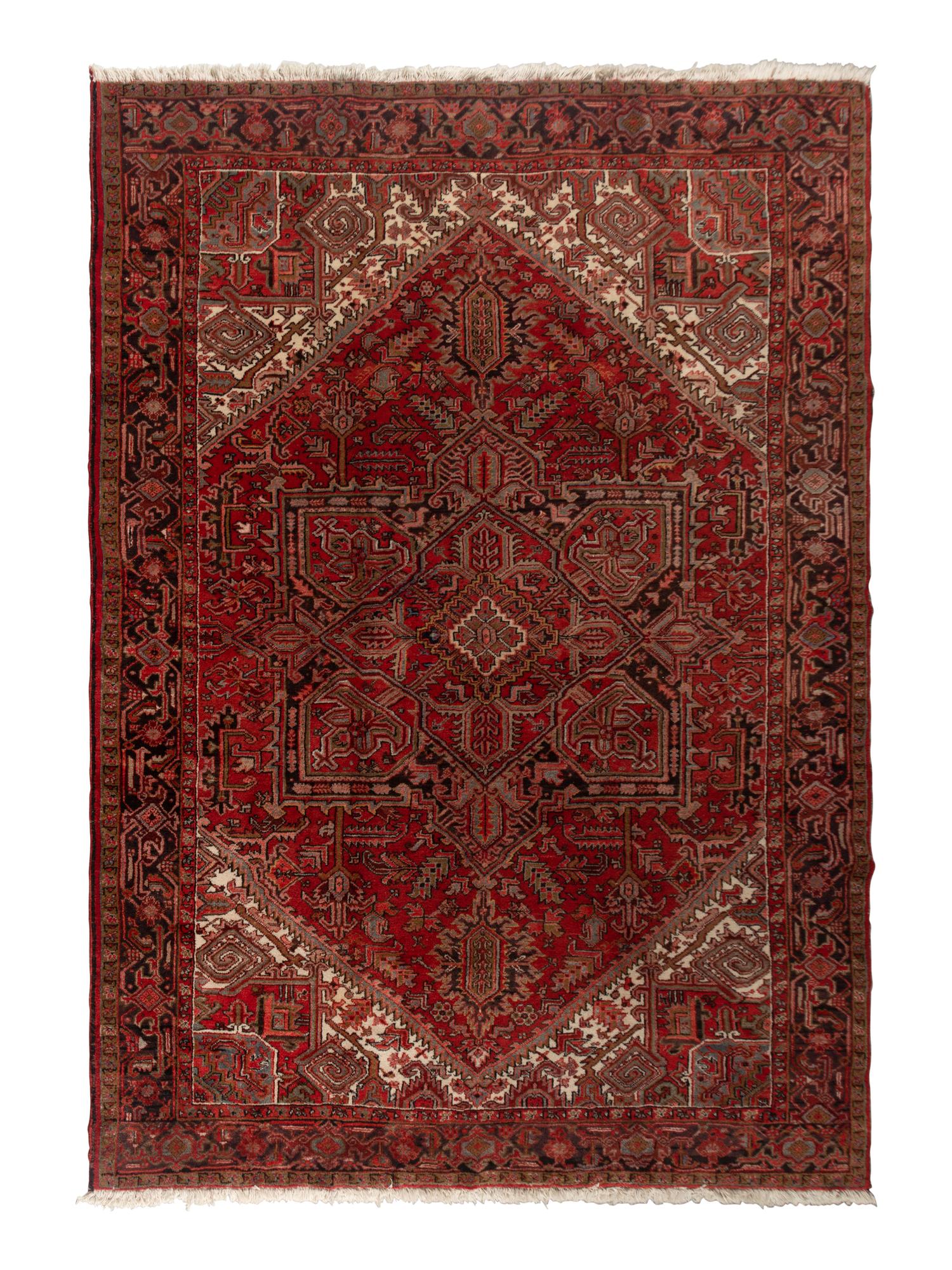 A Heriz Wool Rug