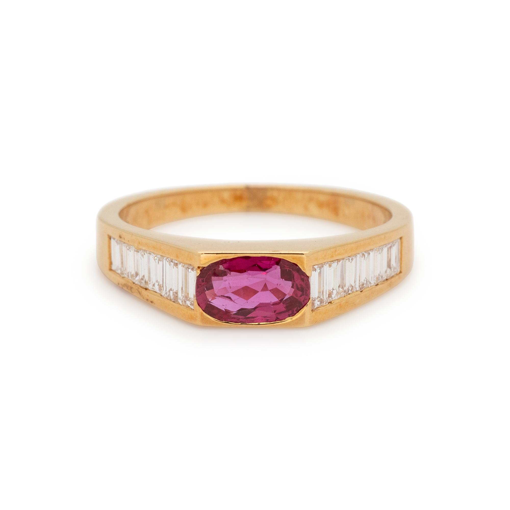 RUBY AND DIAMOND RING