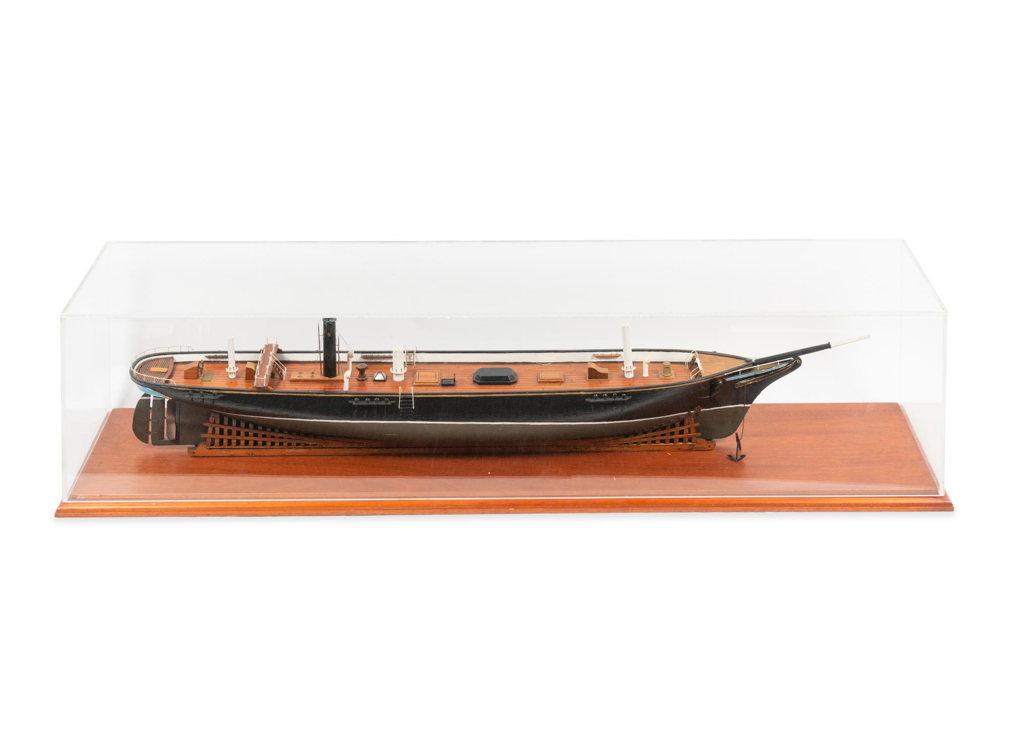 A Folk Art Steam Ship Model, Silvia