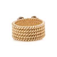 BICOLOR GOLD AND DIAMOND RING