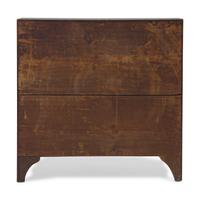 A Federal Eagle Inlaid Cherry and Maple Slant-Front Desk