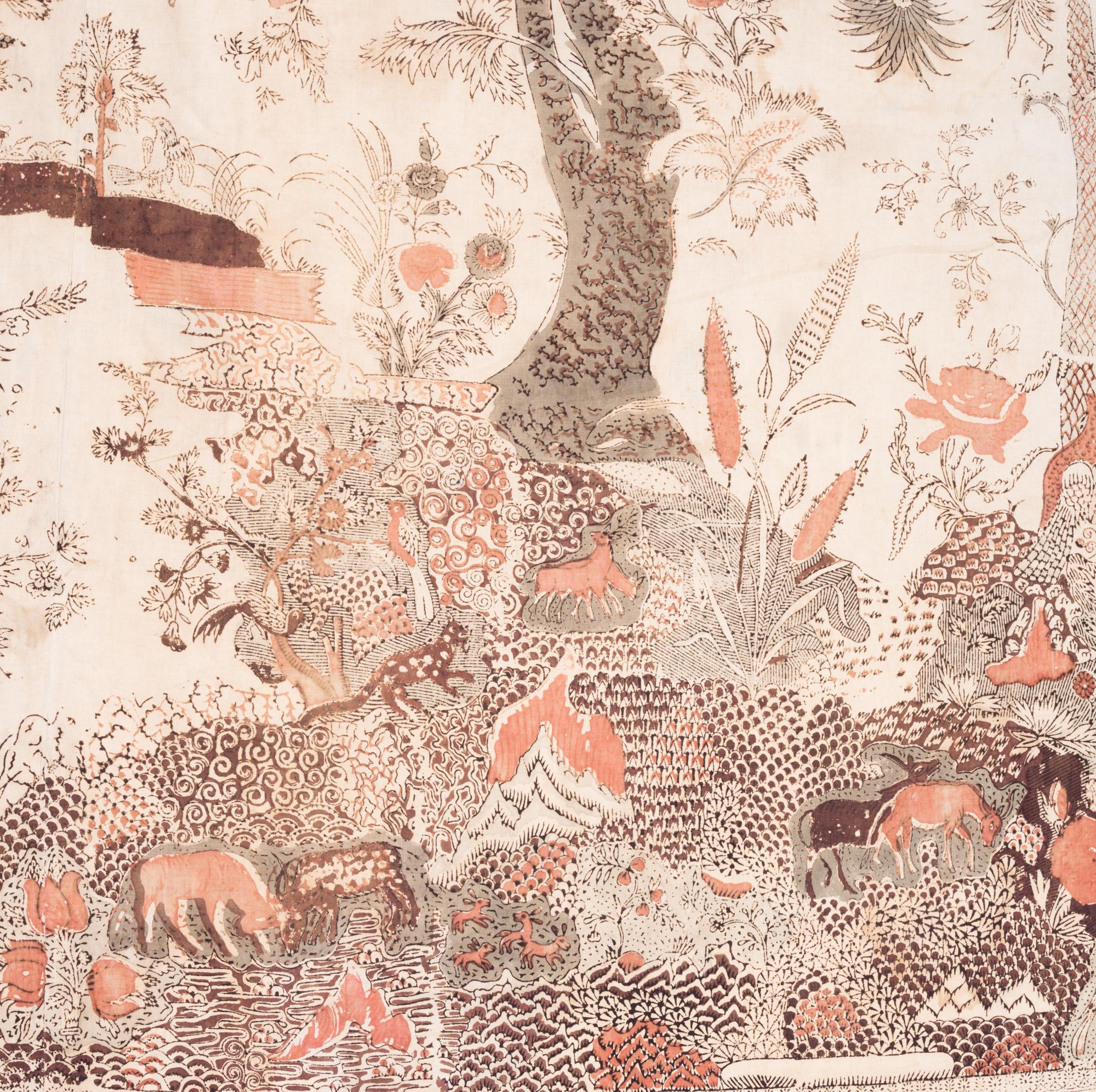 An Indian Export Chintz 'Tree of Life' Palampore