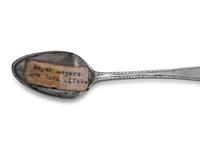 An American Silver Teaspoon