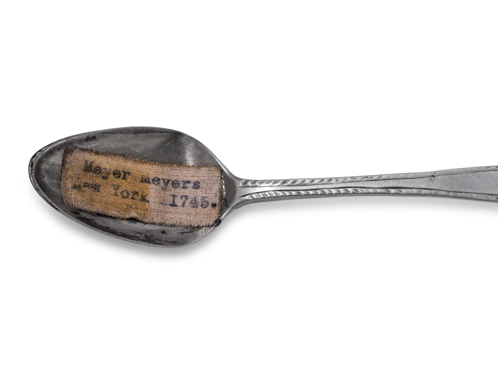 An American Silver Teaspoon