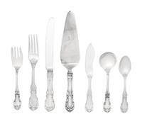 An American Silver Flatware Service
