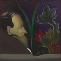 Untitled (Portrait Profile and Still Life)