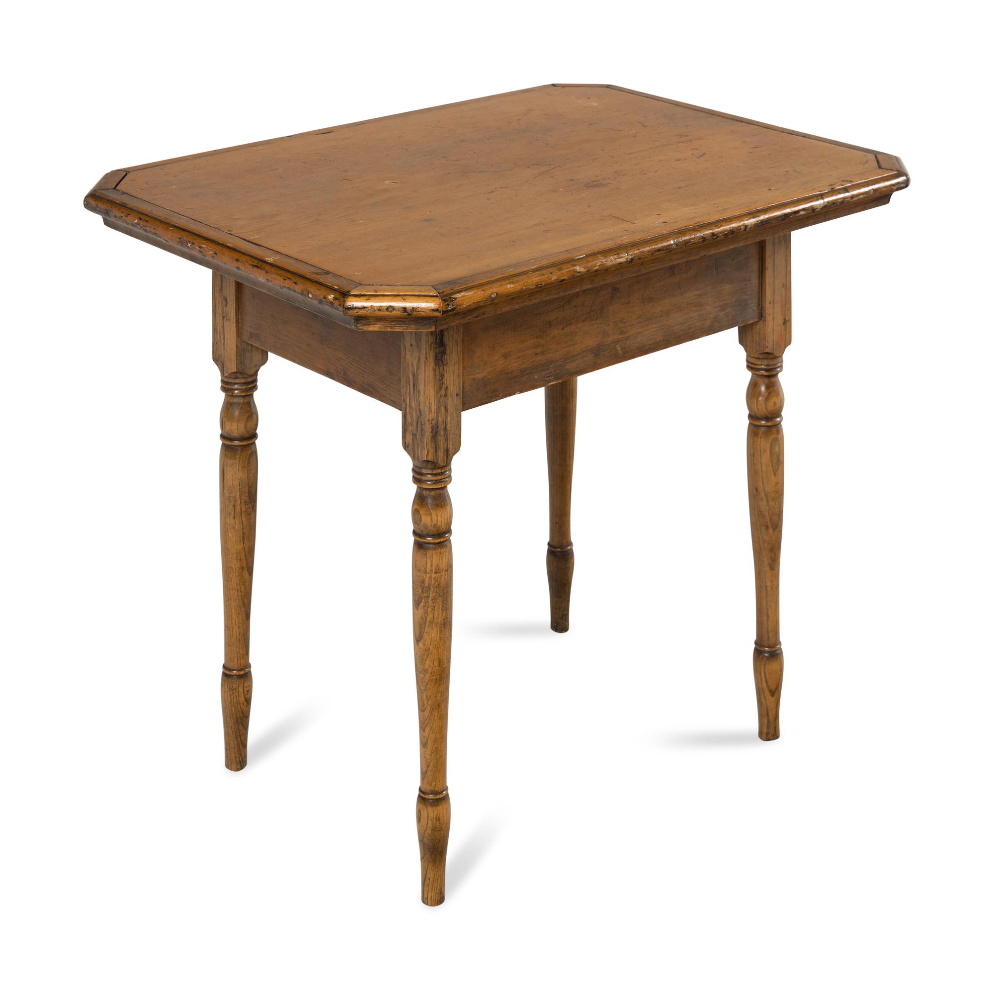 An American Pine Side Table