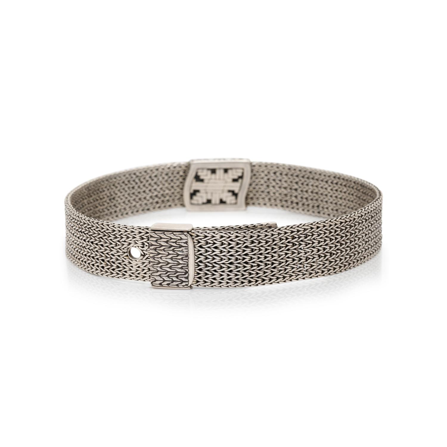 JOHN HARDY, STERLING SILVER COLLAR NECKLACE