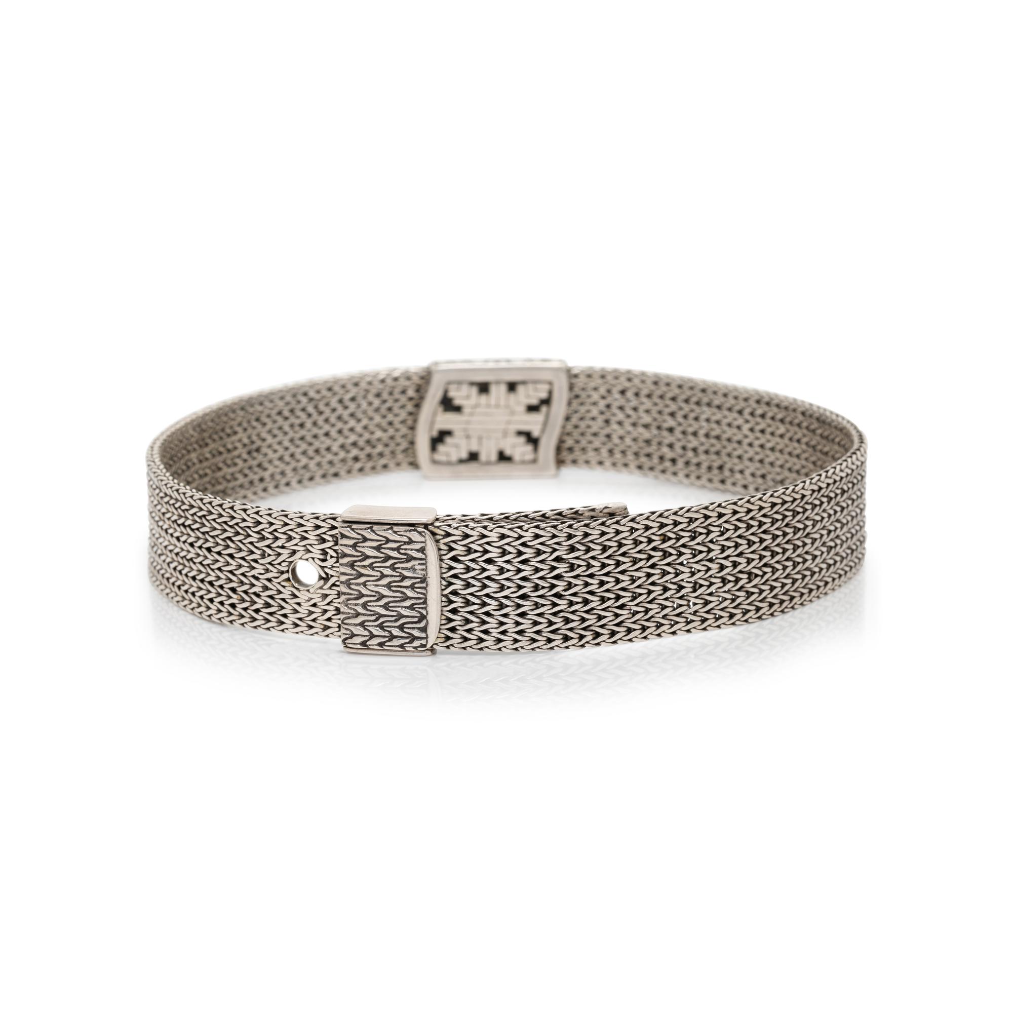 JOHN HARDY, STERLING SILVER COLLAR NECKLACE