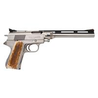 *Wildey Survivor Pistol Presented to Linda Moore with Archive