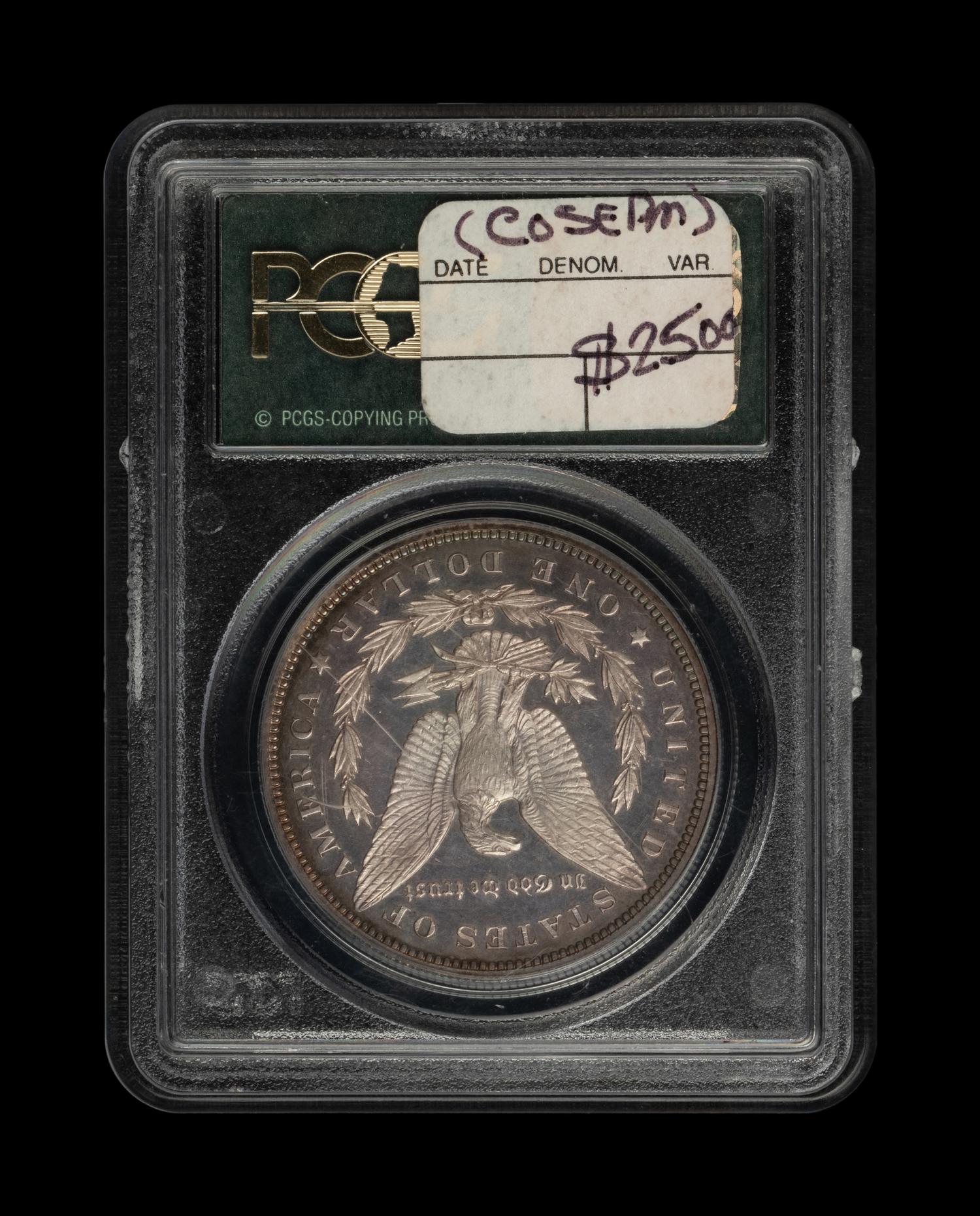 A 1891 Morgan $1 Proof Coin (PCGS PR63)