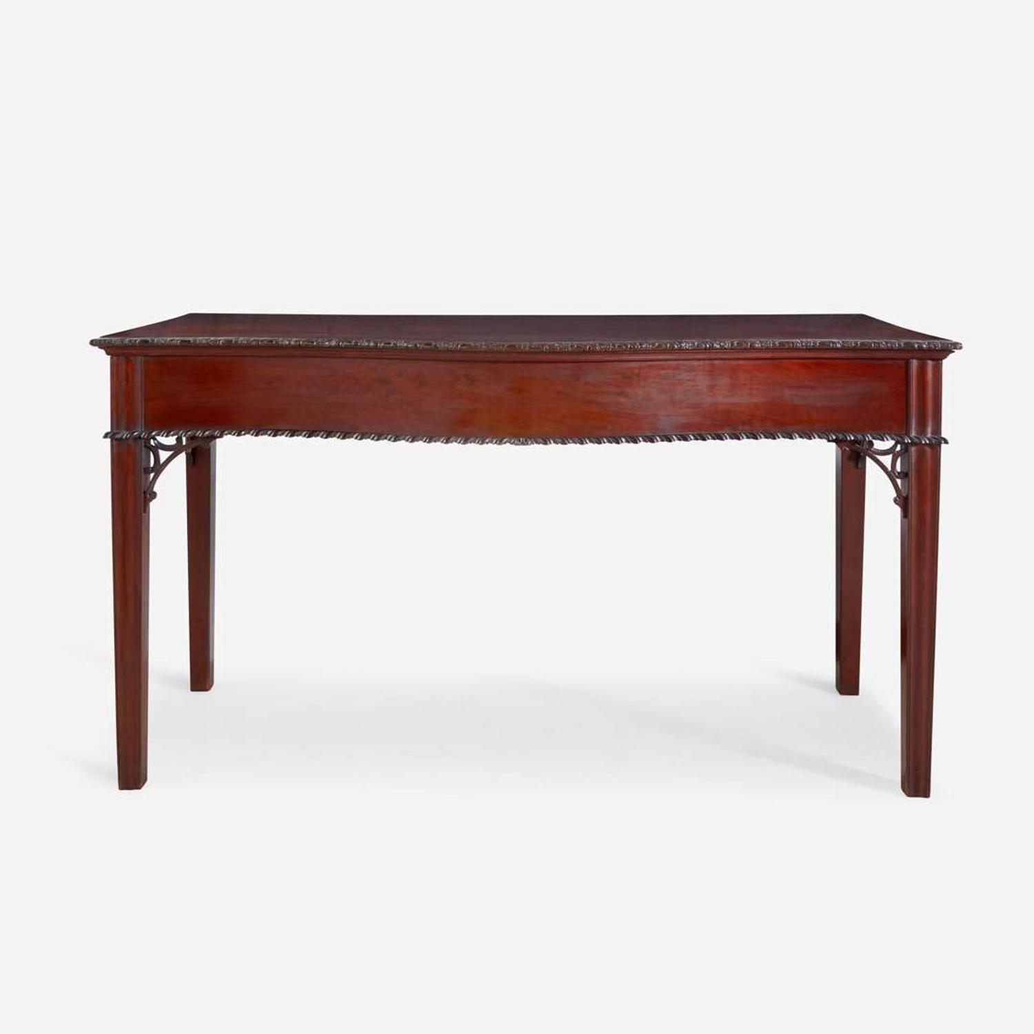The Pemberton-Morris-Lloyd Chippendale carved and figured mahogany sideboard table Attributed by tradition to Thomas Affleck (1745-1795), Philadelphia, PA, circa 1775