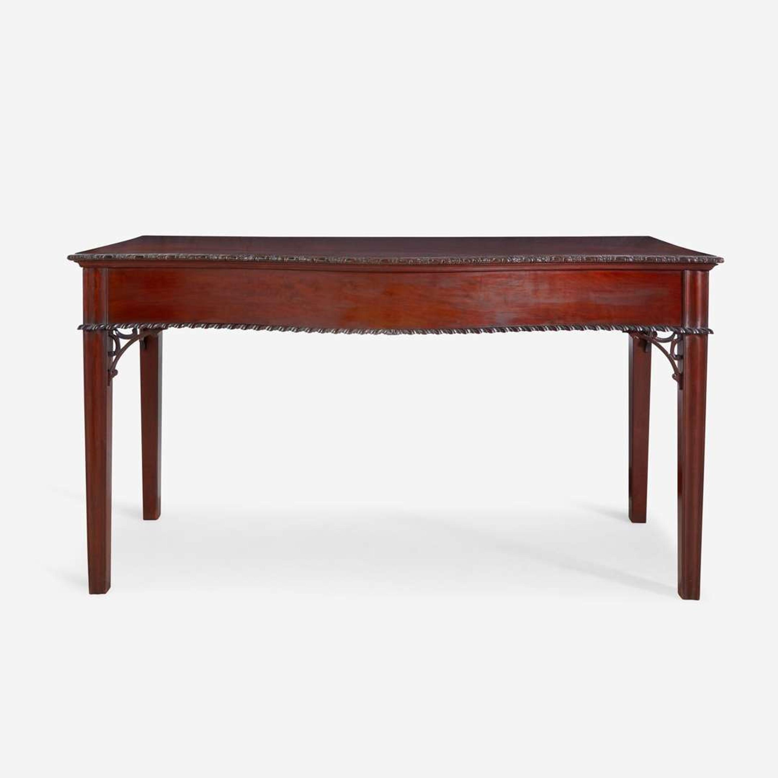 The Pemberton-Morris-Lloyd Chippendale carved and figured mahogany sideboard table Attributed by tradition to Thomas Affleck (1745-1795), Philadelphia, PA, circa 1775