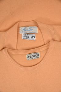 Halston Cashmere Knit Two Piece Dress Ensemble, 1970s